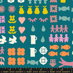 PREORDER Paper Cuts 2 || Together Storytime || Cotton Quilting Fabric