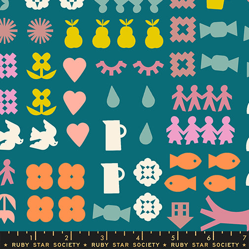 PREORDER Paper Cuts 2 || Together Storytime || Cotton Quilting Fabric