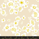 PREORDER Paper Cuts 2 || Hana Parchment || Cotton Quilting Fabric