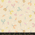 PREORDER Paper Cuts 2 || Snip Snip Parchment || Cotton Quilting Fabric