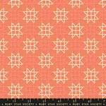 PREORDER Paper Cuts 2 || Paper Star Canyon (Neon) || Cotton Quilting Fabric