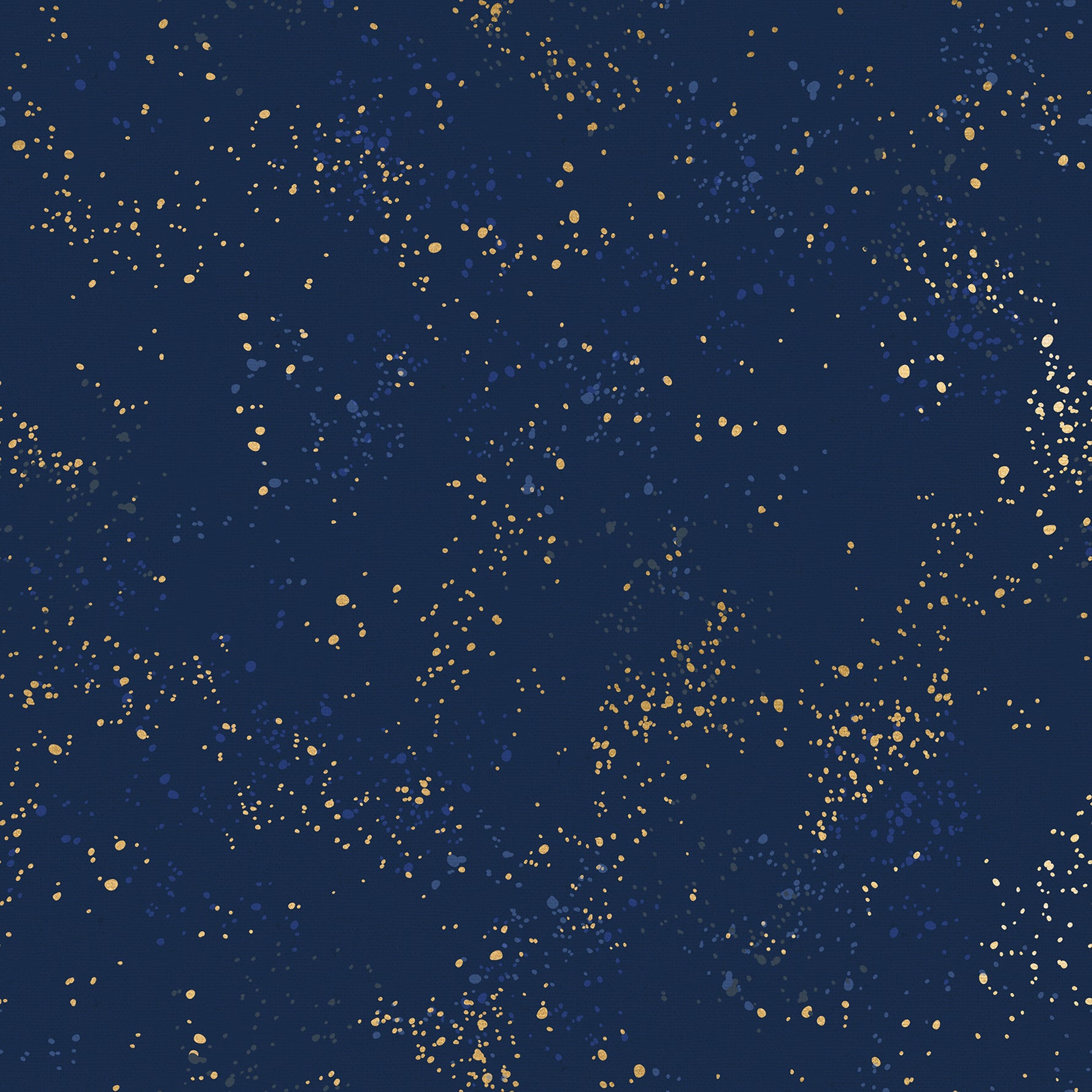 PREORDER Speckled Canvas || Metallic Navy || Cotton Linen Canvas || Half Yard