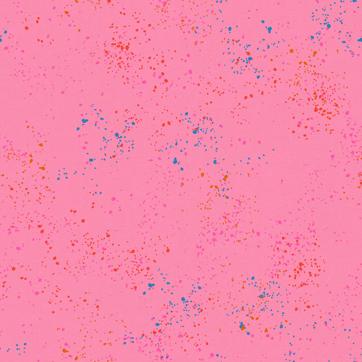 PREORDER Speckled Canvas || Flamingo || Cotton Linen Canvas || Half Yard