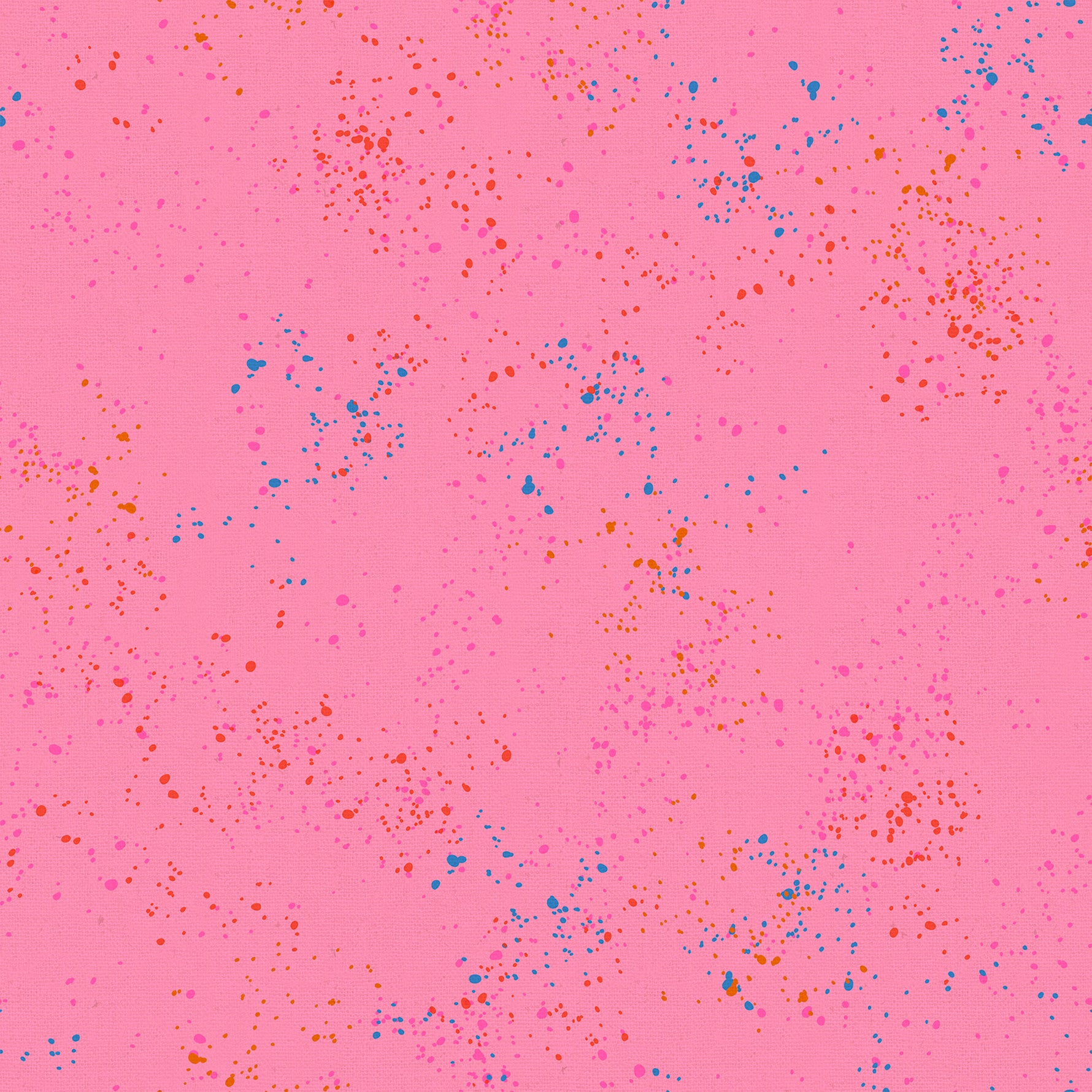 PREORDER Speckled Canvas || Flamingo || Cotton Linen Canvas || Half Yard