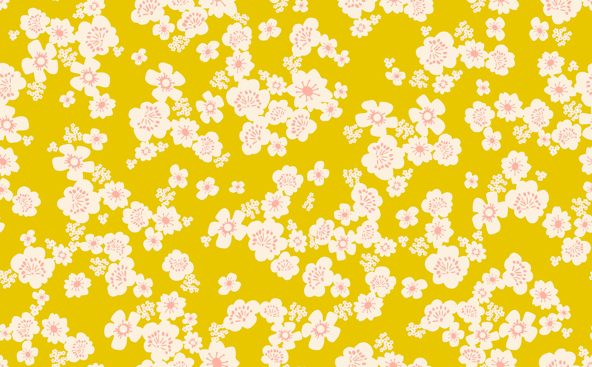 PREORDER Paper Cuts 2 || Hana Golden Hour || Cotton Double Gauze HALF YARD