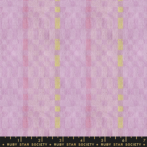PREORDER LOFI LOOM WOVENS || Quadrilateral Macaron || Cotton Woven Quilting Fabric