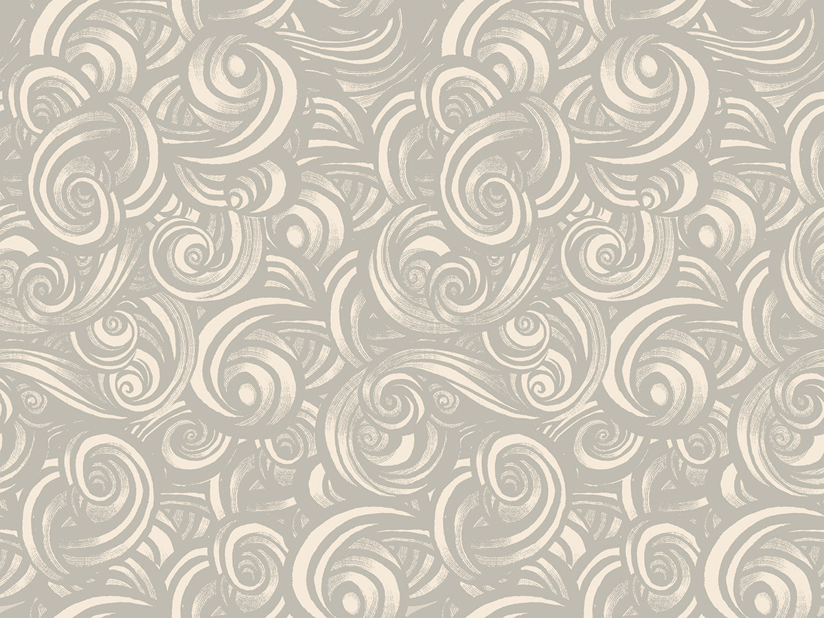 PREORDER FIRE GLOW || Smoke Oyster || Cotton Quilting Fabric