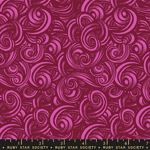 PREORDER FIRE GLOW || Smoke Rose || Cotton Quilting Fabric
