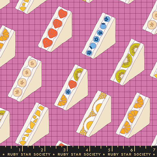 PREORDER Sugar Cone 2 || Sandos Heliotrope || Cotton Quilting Fabric
