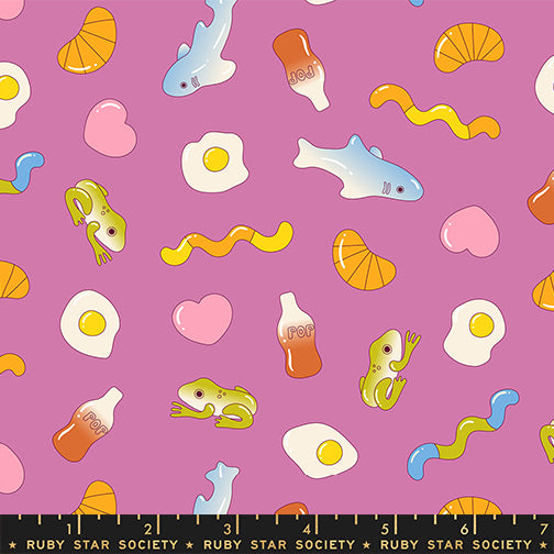PREORDER Sugar Cone 2 || Gummies Heliotrope || Cotton Quilting Fabric