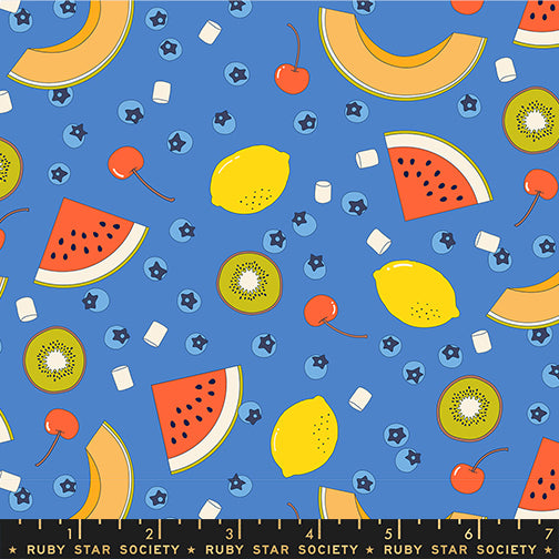 PREORDER Sugar Cone 2 || Ambrosia Royal Blue || Cotton Quilting Fabric