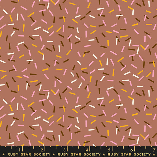 PREORDER Sugar Cone 2 || Rainbow Sprinkles Smores || Cotton Quilting Fabric
