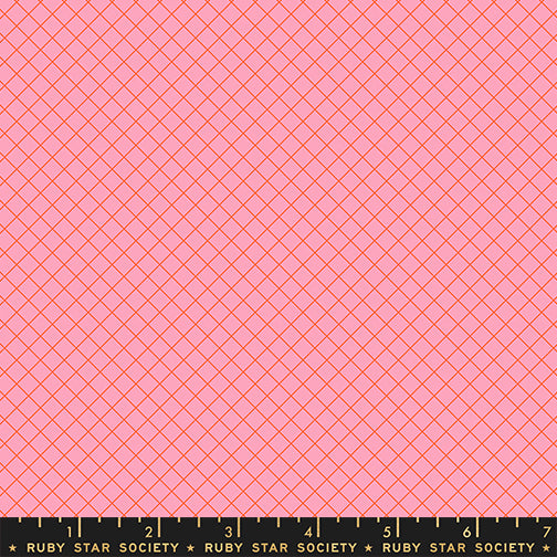 PREORDER Sugar Cone 2 || Grid on Point Posy || Cotton Quilting Fabric