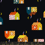 PREORDER MYSTIC FABLE || Little House Soft Black RS4146 14 || Cotton Quilting Fabric