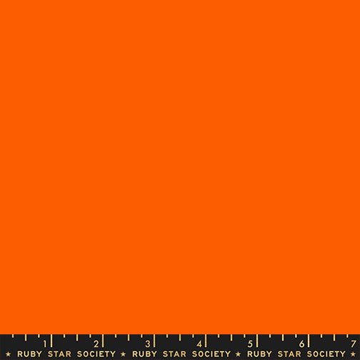 PREORDER Ruby Star Society Solids || RS5500 21 Goldfish || Cotton Quilting Fabric