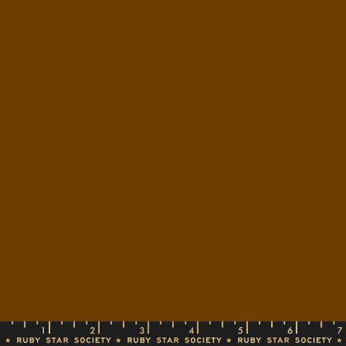 PREORDER Ruby Star Society Solids || RS5500 28 Cocoa || Cotton Quilting Fabric