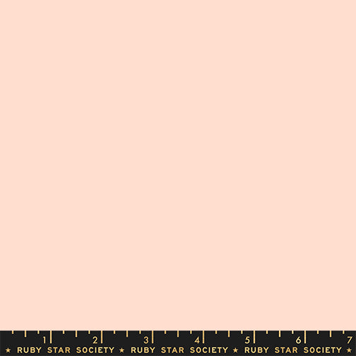 PREORDER Ruby Star Society Solids || RS5500 64 Pale Peach || Cotton Quilting Fabric