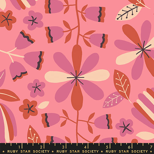 PREORDER Corsage || Front Parlor Sorbet || Cotton Quilting Fabric
