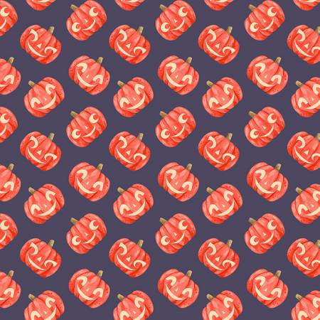 Haunted Garden by Rae Ritchie || Astral Pumpkins || Cotton Quilting Fabric || Bolt Buster 3.5yd