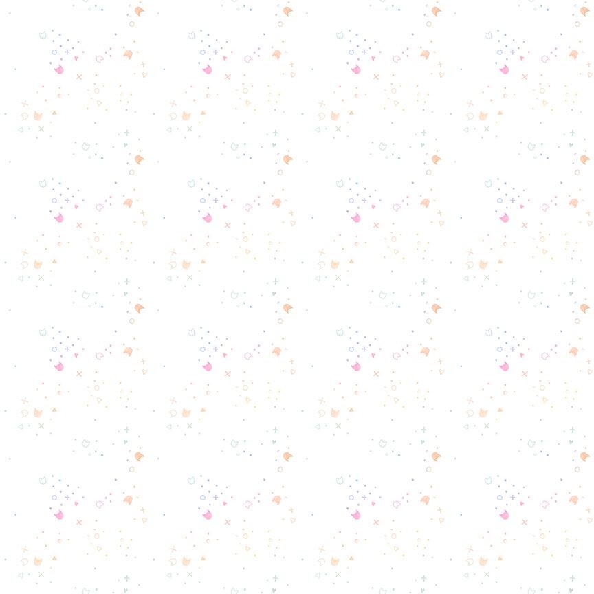 Kitty Litter || Baby Kitty || Cotton Quilting Fabric