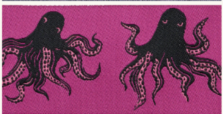 Designer Renaissance Ribbons: Mystery Food 1.5" BTY