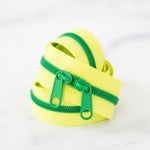 30" Zipper Lemon Lime SSCZ14