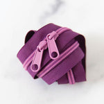 30" Zipper Plum SSCZ29
