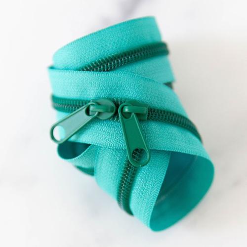30" Zipper Turquoise SSCZ18
