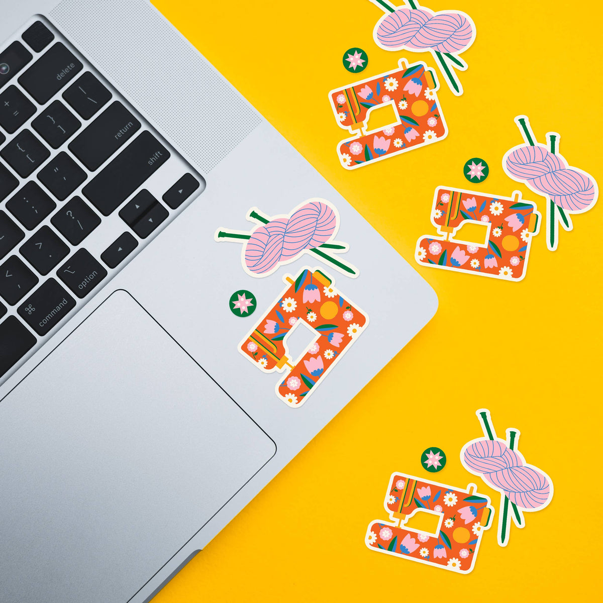 Grandma Hobbies Sticker Sheet