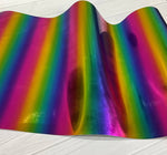 Rainbow Ombré Smooth Vinyl: 18”