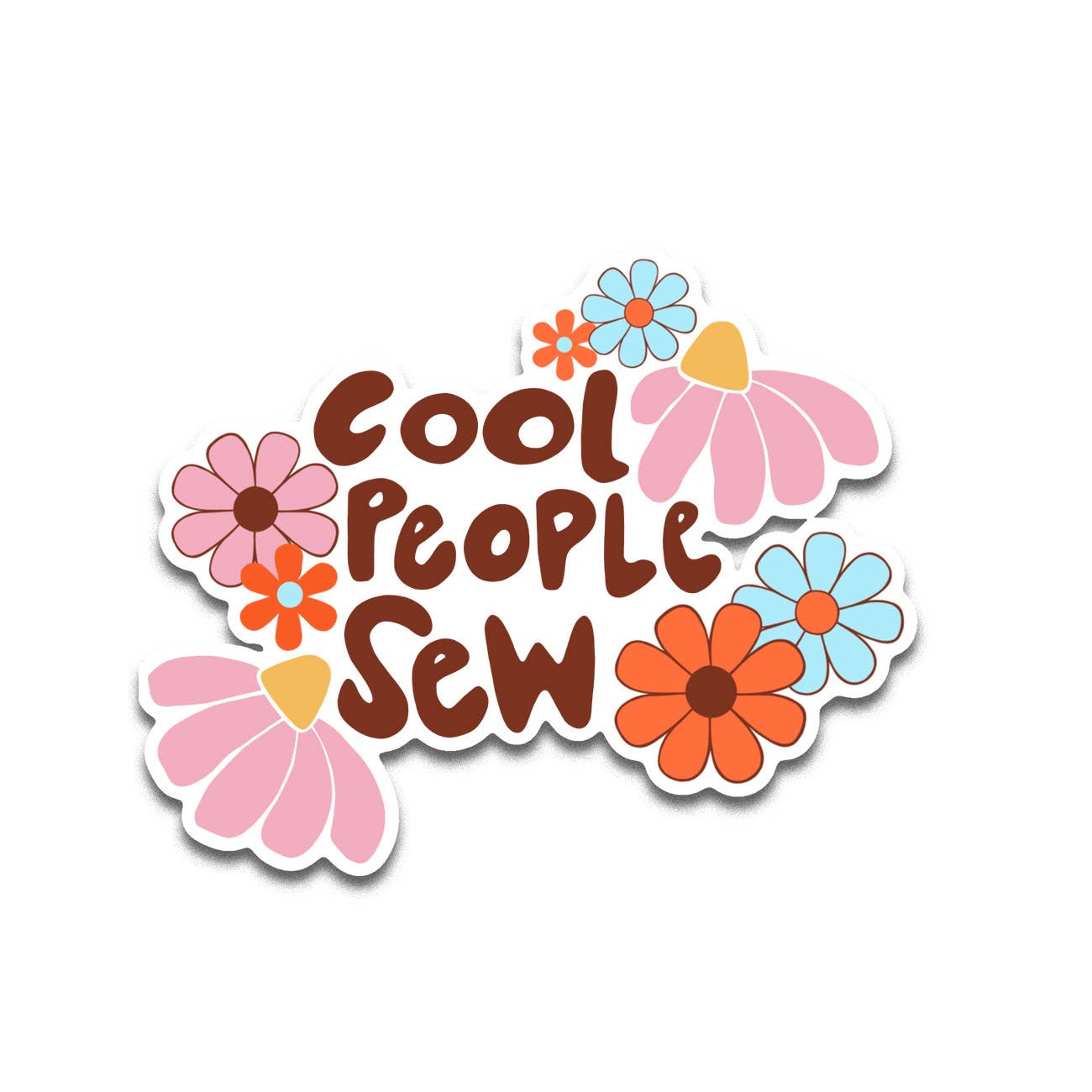 Cool People Sew - Sticker
