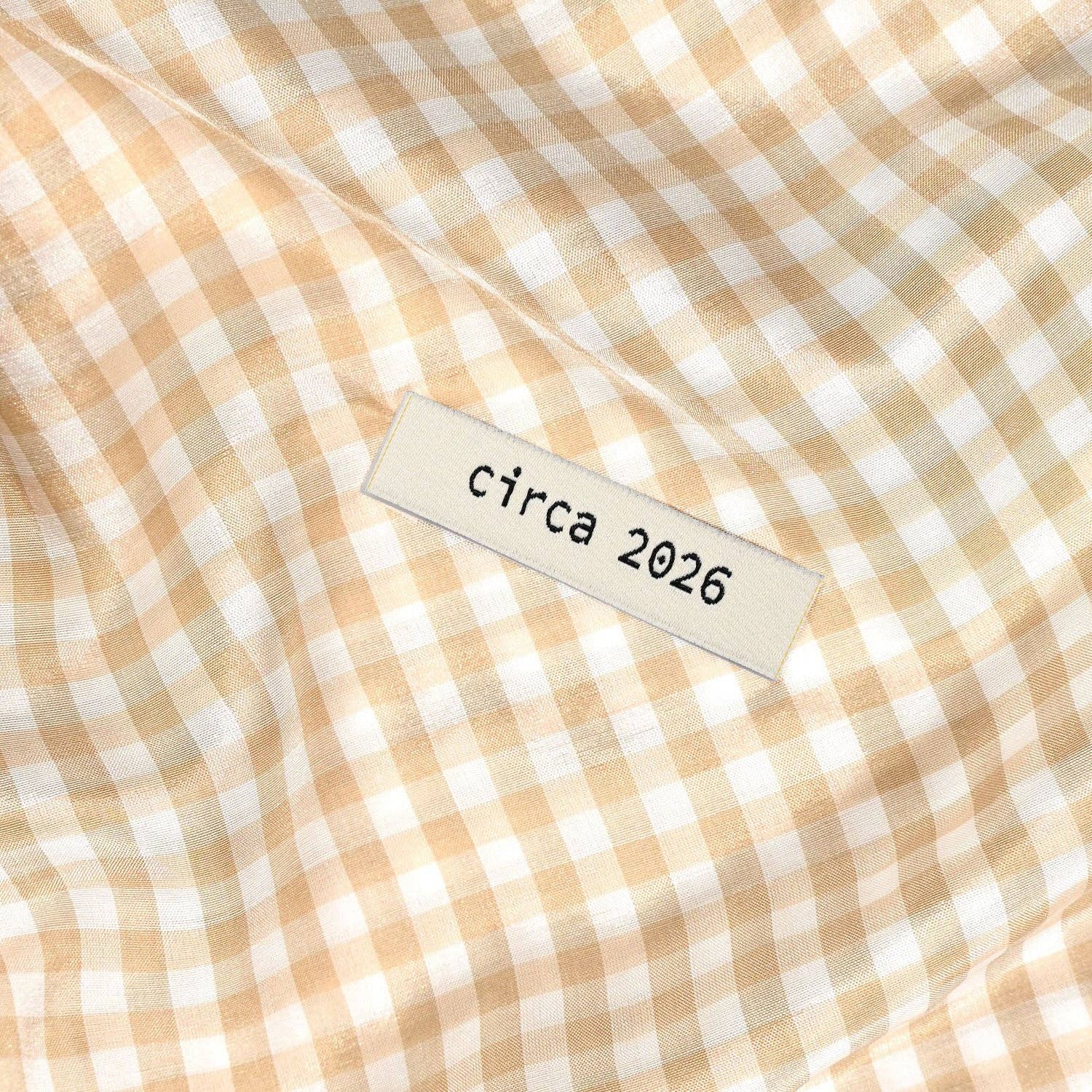 Circa 2026 Woven Labels | 6 labels