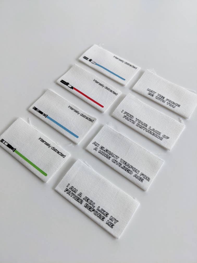 Legendary Light | Cotton Luxe Labels: Red: I Find Your Lack of Faith Disturbing