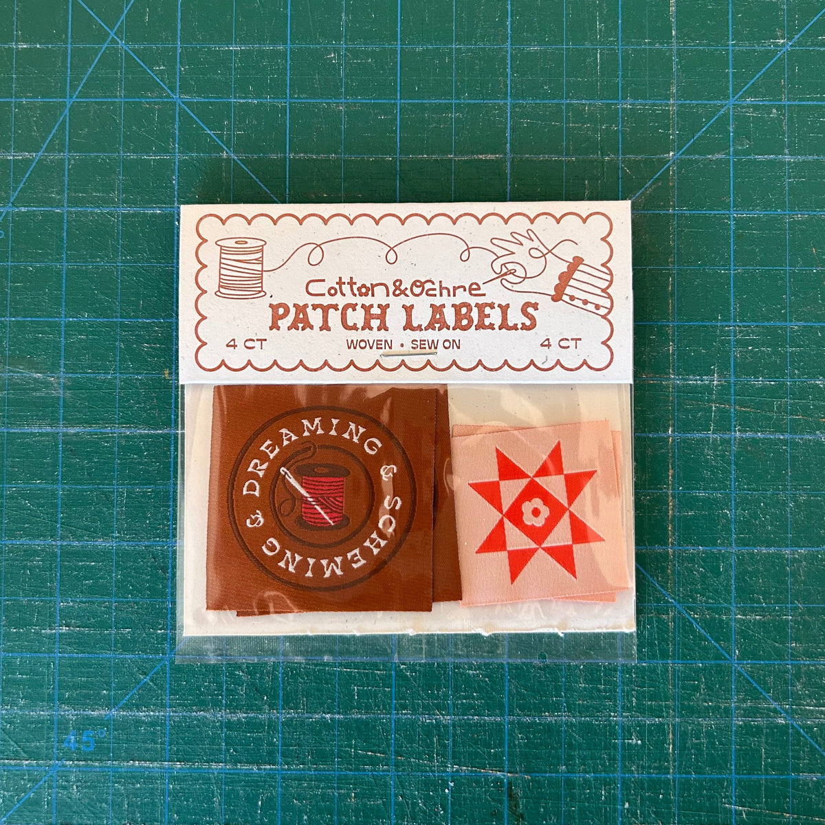 Dreaming & Scheming Woven Patch Label Pack