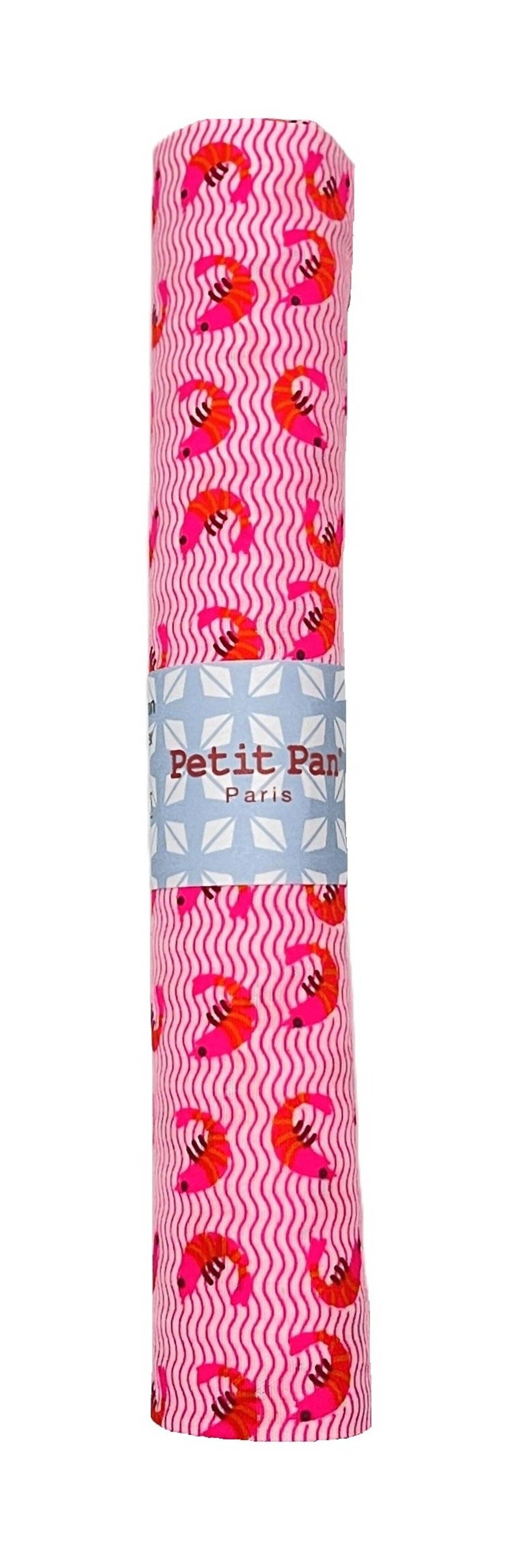 Pink Krevett cotton coupon: Krevett rose