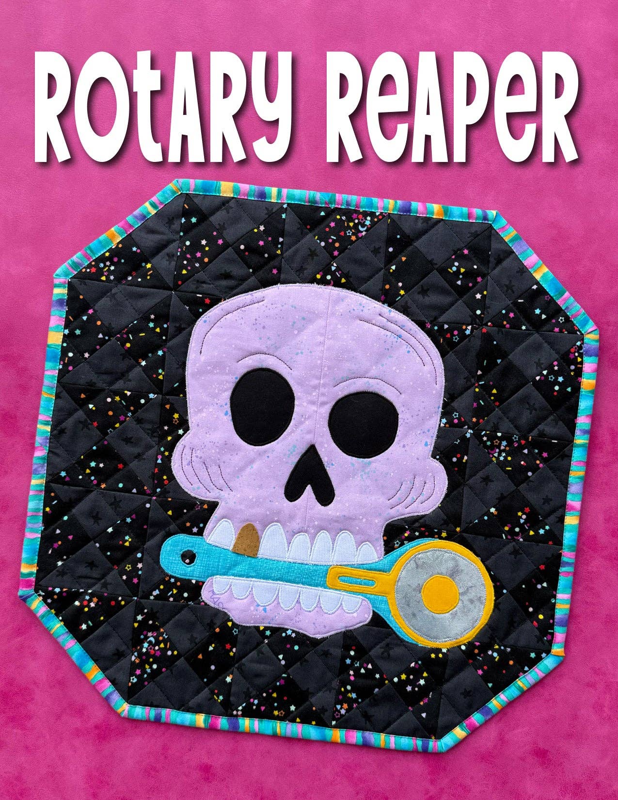 Rotary Reaper Mini Quilt Pattern: Paper Pattern