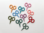 Small Flower scissors, tiny embroidery scissors: Lilac