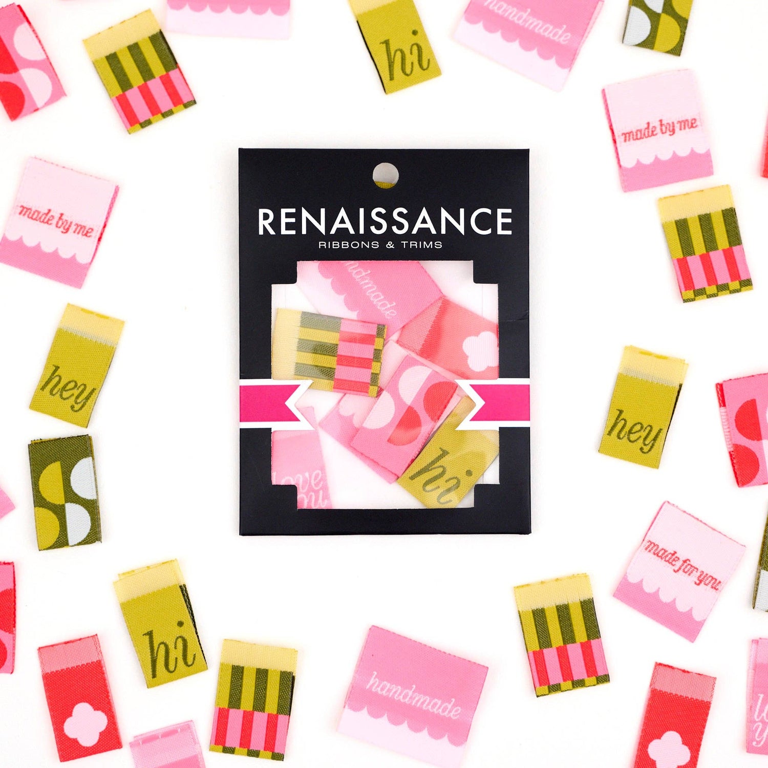 Renaissance Ribbons: Love Notes - 8 pc Label Pack