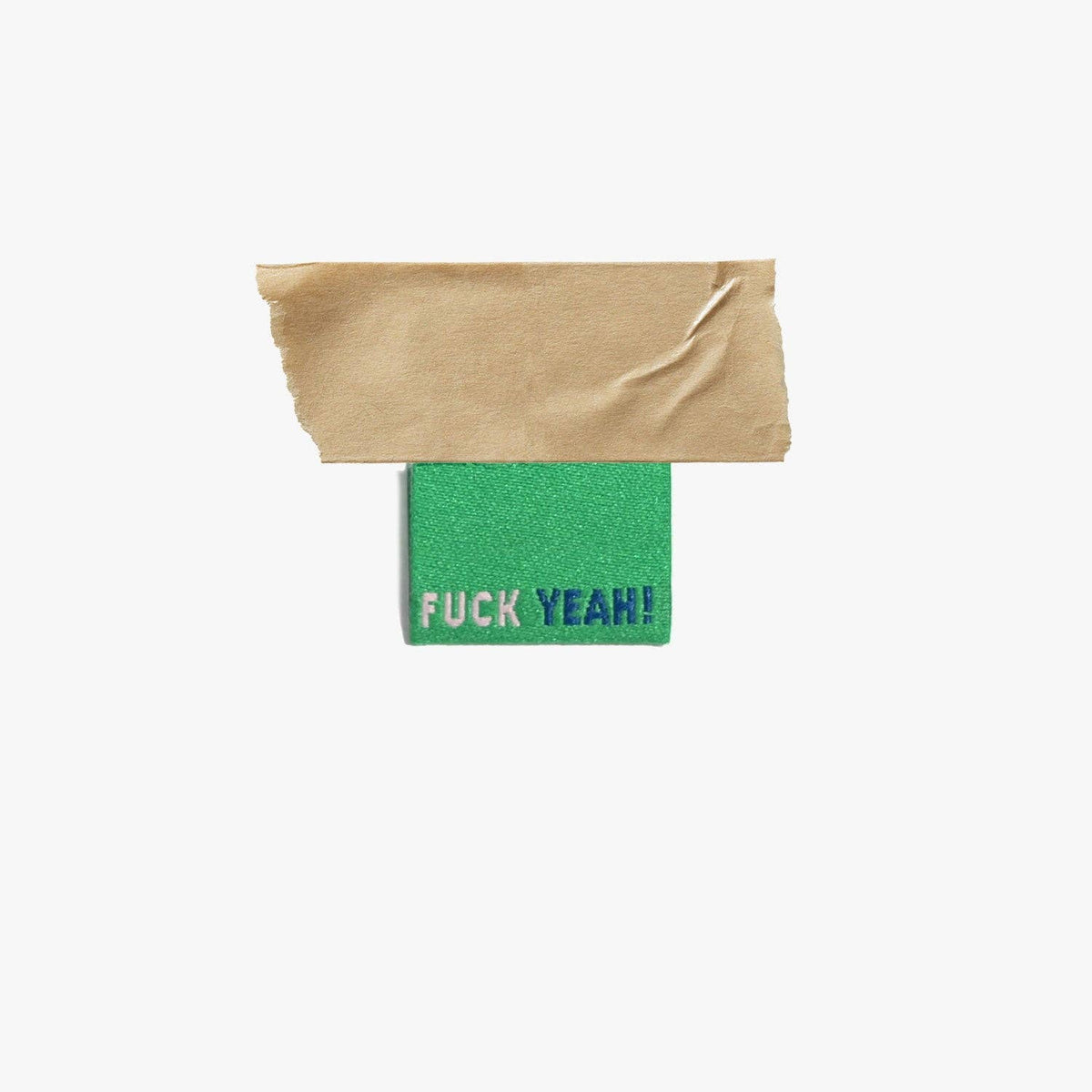 Fuck Yeah! Woven Labels | Pack of 6 labels