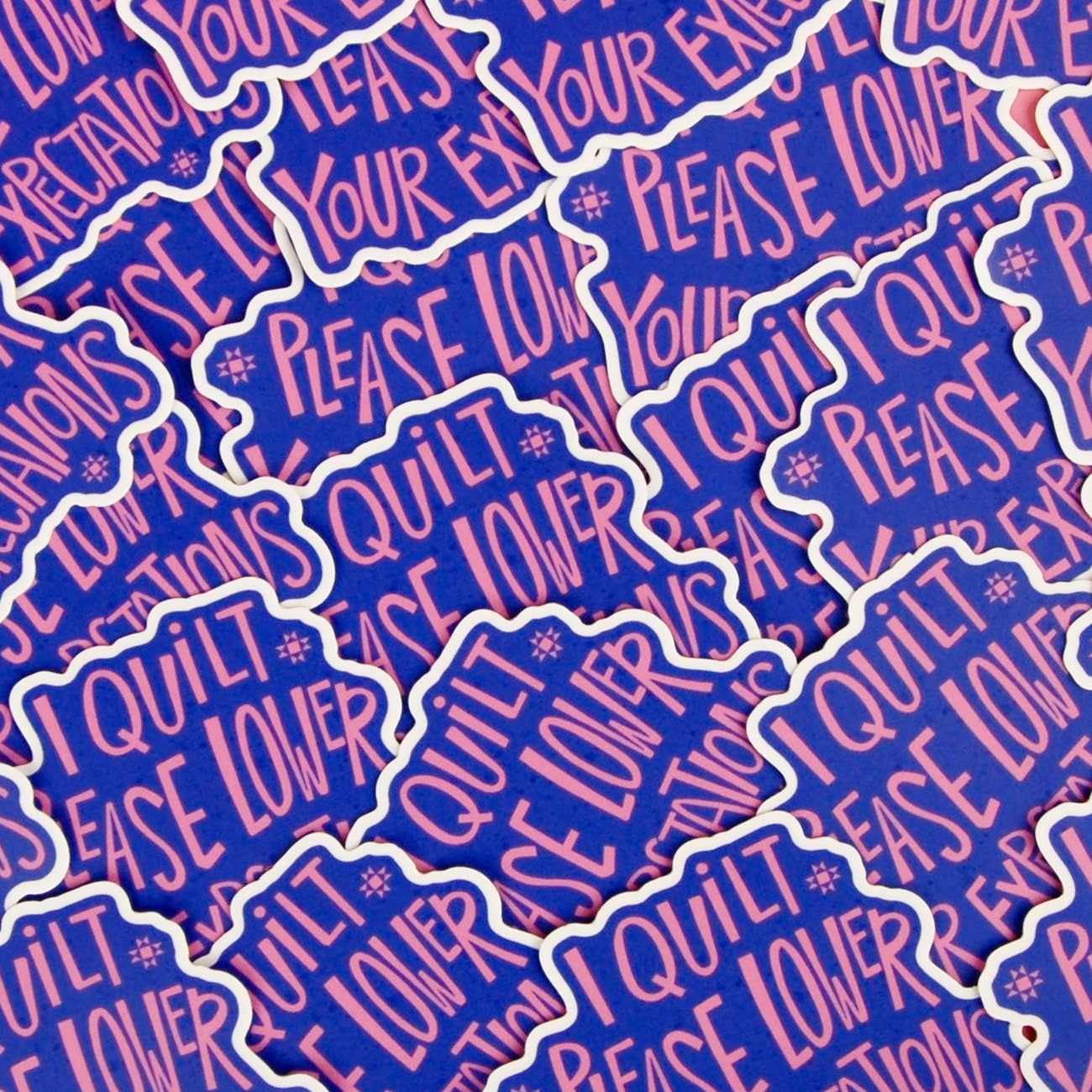 I Quilt - Sticker (Unpackaged)