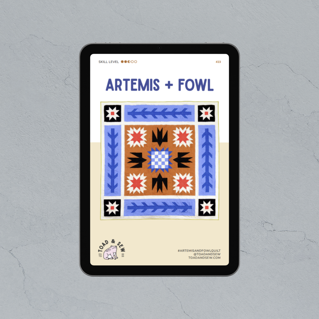 Artemis + Fowl Quilt Pattern: Printed