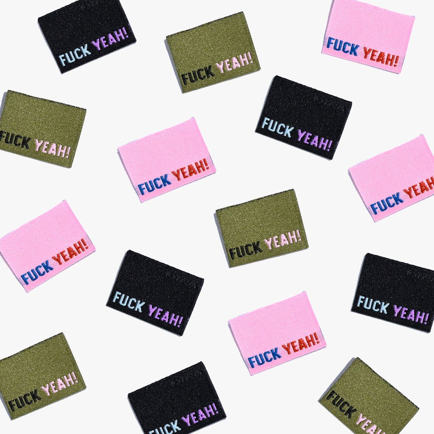 'F*ck Yeah!' Labels | 6 Pack Labels