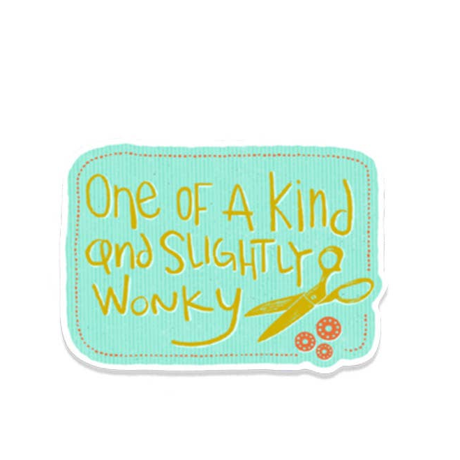 Slightly Wonky - Sticker (unpackaged)