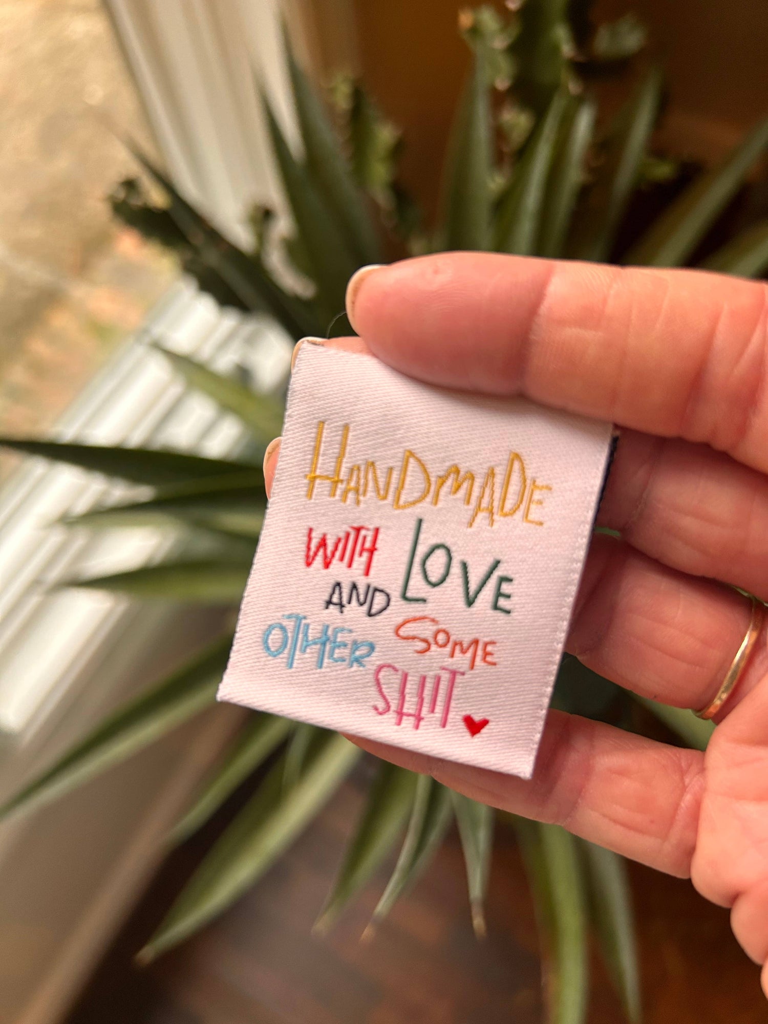 Handmade with Love and Some other… Sew in Label Pack