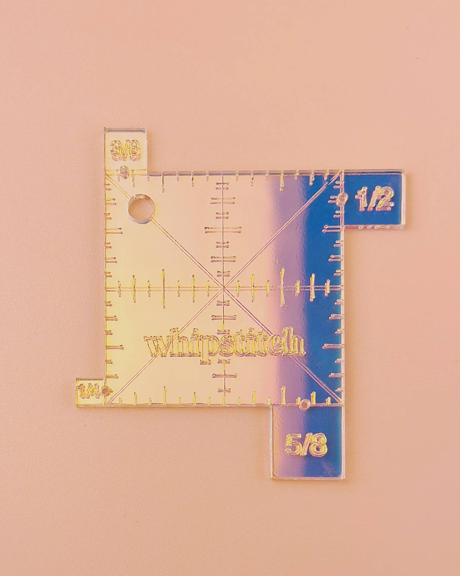 Iridescent Seam Gauge