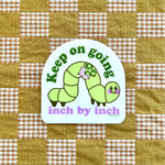 Keep on Going Sticker