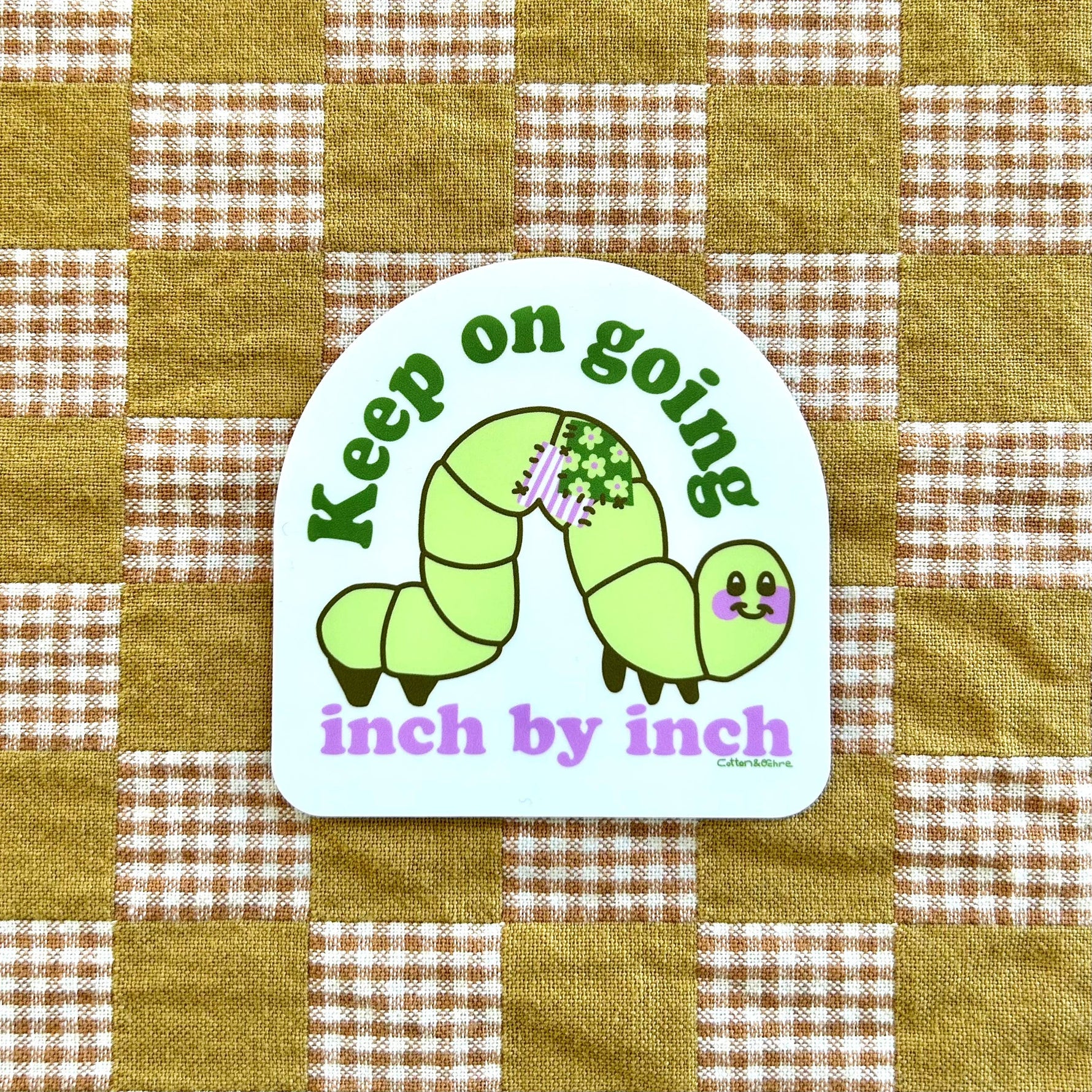 Keep on Going Sticker