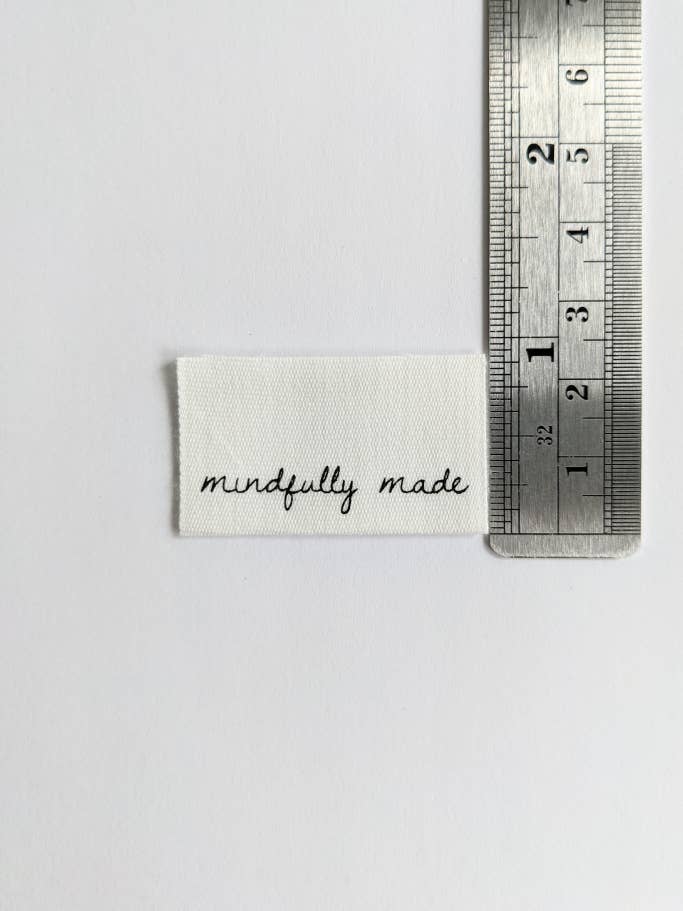 Mindfully Made | Cotton Luxe Labels