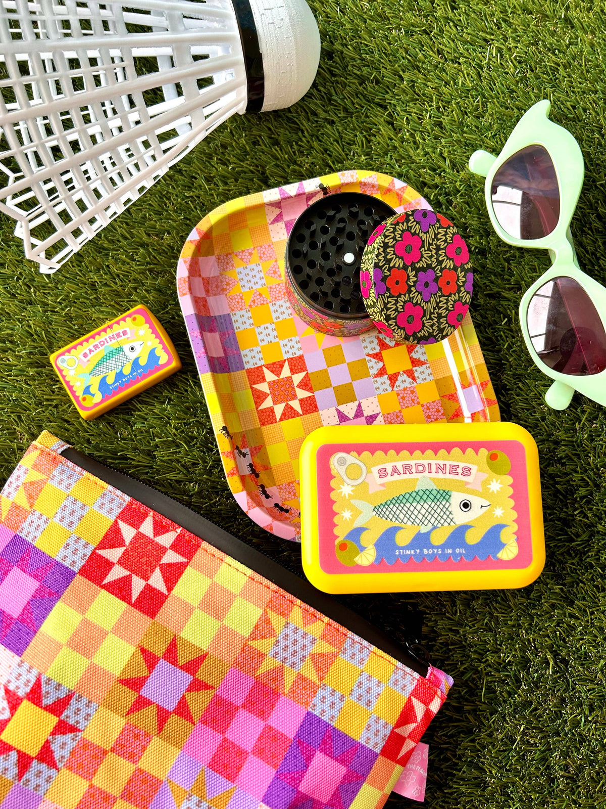 Small Patchwork Quilt Tray: Perfect