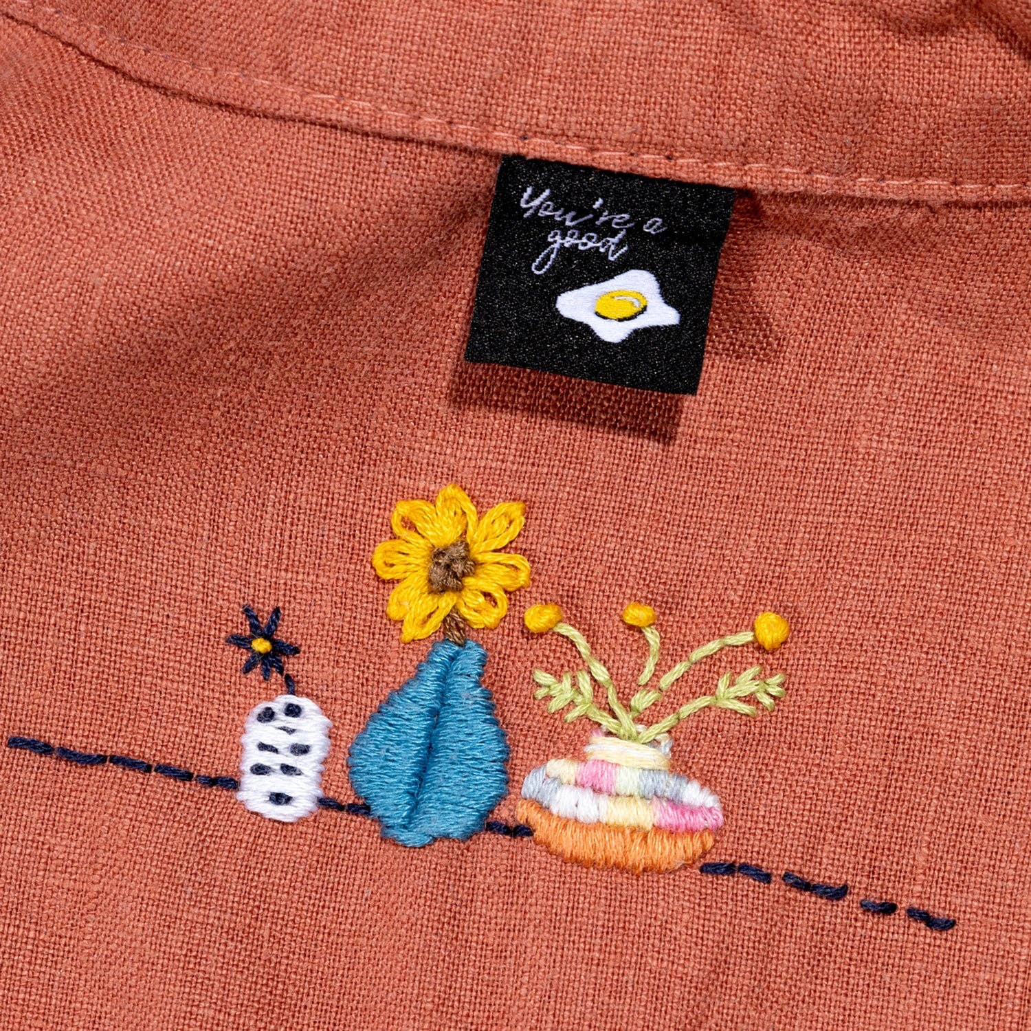 'You're a Good Egg' Labels | 6 Woven Labels